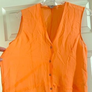 Helmut Lang Women’s Sleeveless Blouse Top (S)